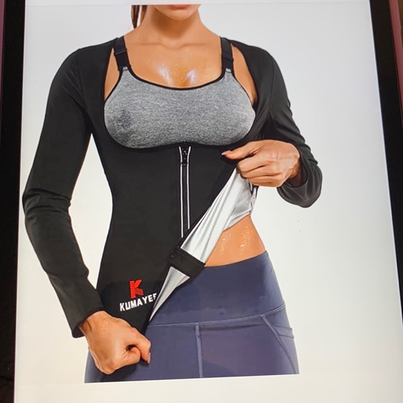 Kumayes Tops Kumayes Sauna Suit Jacket Poshmark